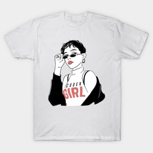 IT Shirt Coder Girl T-Shirt